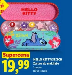 Hello Kitty/Stitch Zestaw do makijażu