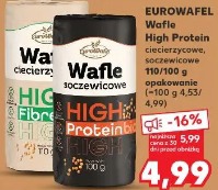 Eurowafel Wafle High Protein ciecierzycowe, soczewicowe