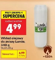 Wkład olejowy do zniczy Lumia