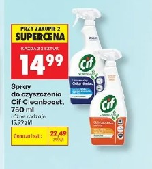 Spray do czyszczenia Cif Cleanboost