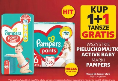 Wszystkie pieluchomajtki Active Baby marki Pampers