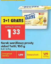 Serek waniliowy prosty skład Tutti