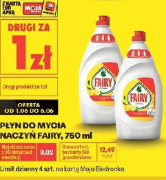 Płyn do mycia naczyń Fairy
