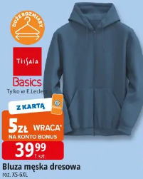 Bluza męska dresowa Tilsaia Basics