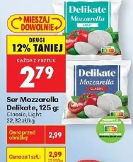 Ser Mozzarella Delikate