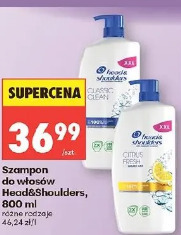 Szampon do włosów Head&Shoulders, 800 ml