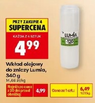 Wkład olejowy do zniczy Lumia