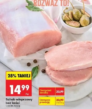 Schab wieprzowy bez kości 