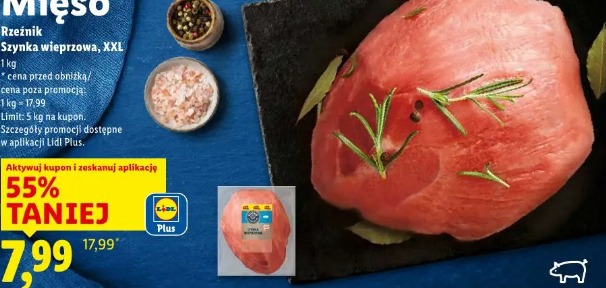 Rzeźnik Szynka wieprzowa, XXL