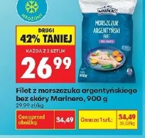 Filet z morszczuka argentyńskiego bez skóry Marinero
