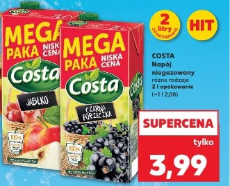Costa Napój niegazowany różne rodzaje