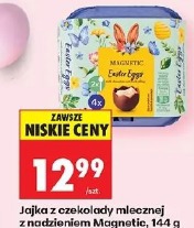 Jajka z czekolady mlecznej z nadzieniem Magnetic