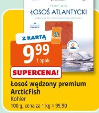 Łosoś wędzony premium ArcticFish Kohler