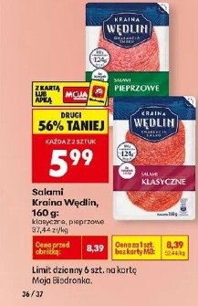 Salami klasyczne Kraina Wędlin