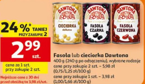Fasola lub ciecierka Dawtona