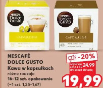 Nescafe Dolce Gusto Kawa w kapsułkach różne rodzaje