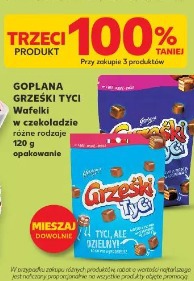 Goplana Grześki Tyci Wafelki w czekoladzie różne rodzaje