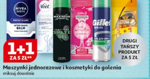 Maszynki jednorazowe i kosmetyki do golenia