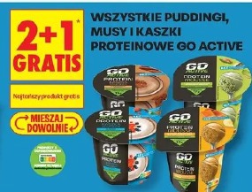 Wszystkie puddingi, musy i kaszki proteinowe Go Active