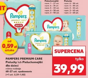 Pampers Premium Care Pieluchy lub Pieluchomajtki dla dzieci