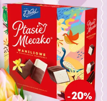 Bombonierka Ptasie Mleczko Wedel