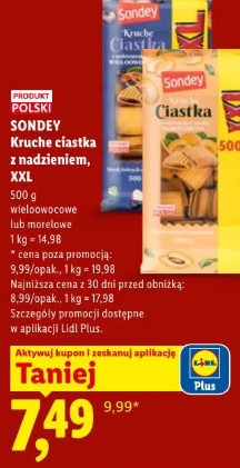 Sondey Kruche ciastka z nadzieniem, XXL