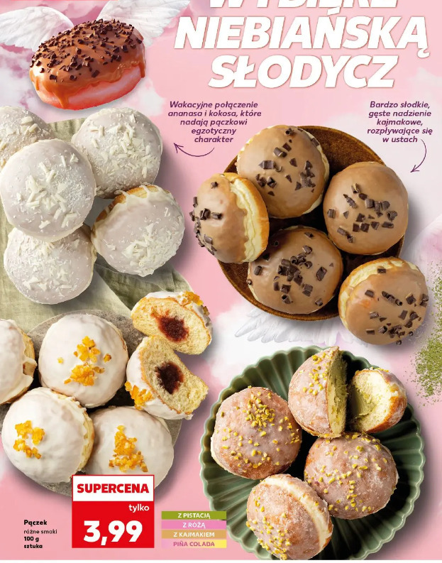 Pączek różne smaki