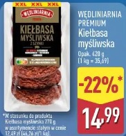 Wędliniarnia Premium Kiełbasa myśliwska
