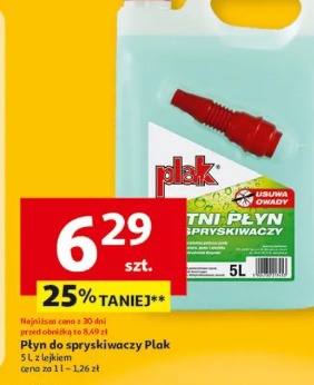 Płyn do spryskiwaczy Plak