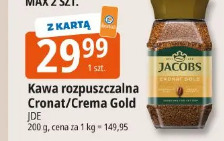 Kawa rozpuszczalna Cronat/Crema Gold JDE