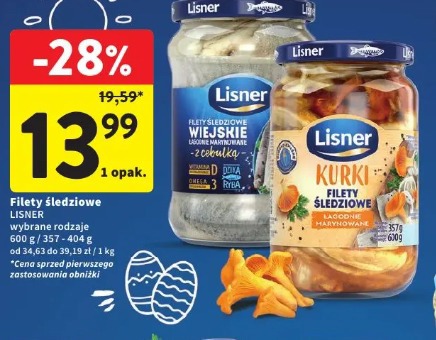 Filety śledziowe Lisner