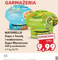 Natorello Zupa z fasolą i makaronem, Zupa Minestrone