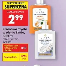 Kremowe mydło w płynie Linda