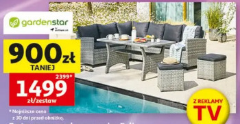 Zestaw wypoczynkowy narożny Bali Gardenstar