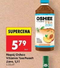 Napój Oshee Vitamin Tea Peach Zero