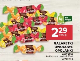 Galaretki owocowe Opolanki