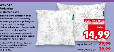 Wendre Poduszka Blommenslyst