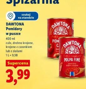 Dawtona Pomidory w puszce