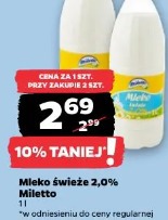 Mleko świeże 2,0% Miletto
