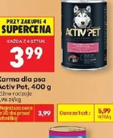 Karma dla psa Activ Pet