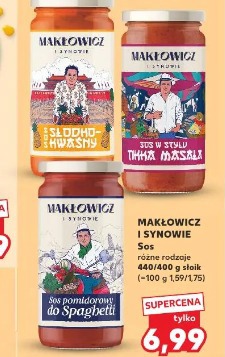 Makłowicz i Synowie Sos pomidorowy do spaghetti