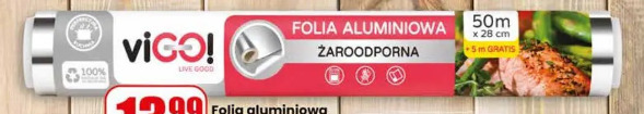 Folia aluminiowa viGO!