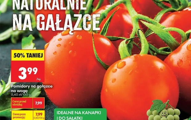 Pomidory na gałązce