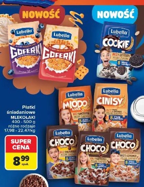 Płatki śniadaniowe MlekolaKi Lubella