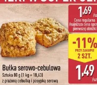 Bułka serowo-cebulowa