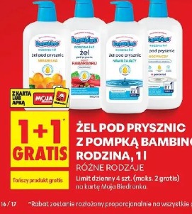 Żel pod prysznic z pompką Bambino Rodzina