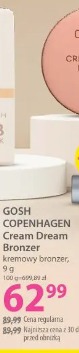 Gosh Copenhagen Cream Dream Bronzer kremowy bronzer