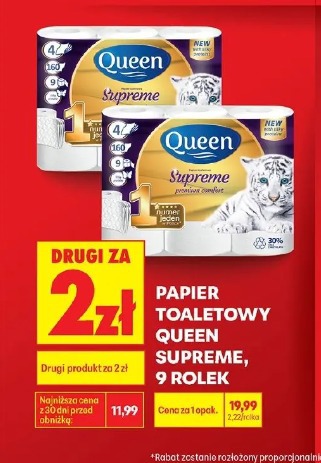Papier toaletowy Queen Supreme