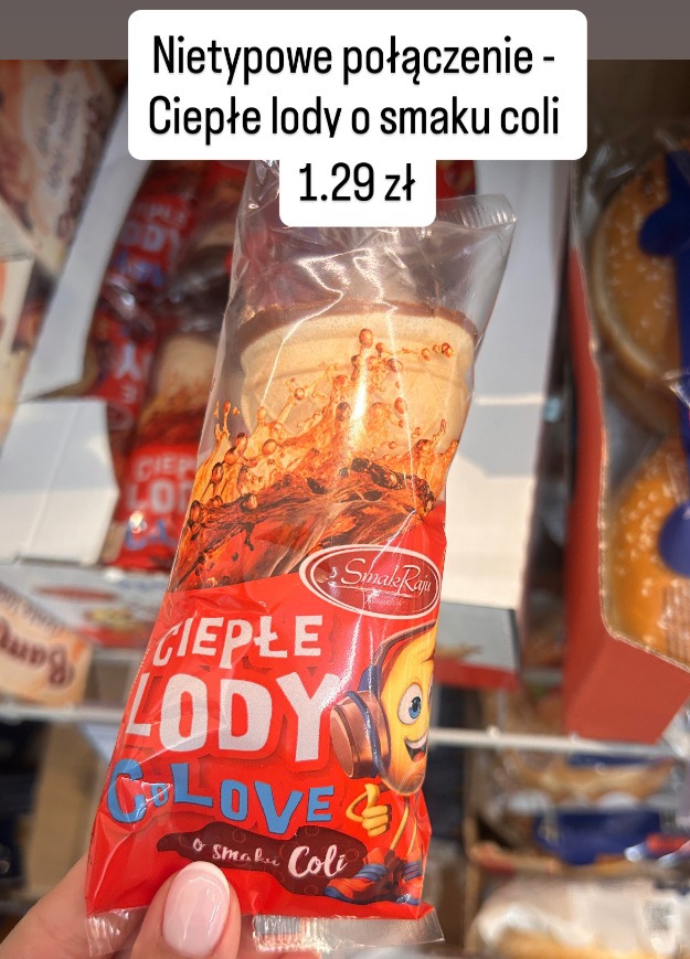 Smak Raju Ciepłe lody o smaku coli