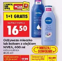 Odżywcze mleczko lub balsam z olejkiem NIVEA